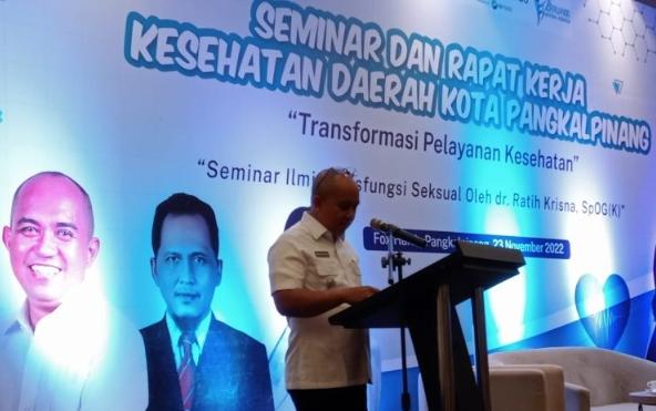 Wali Kota Pangkalpinang apresiasi Dinkes laksanakan Raker Kesda Tanpa Gunakan APBD