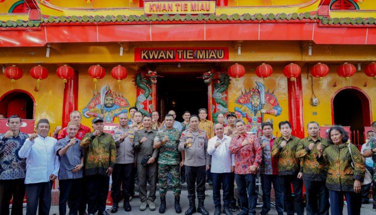 Wali Kota Pangkalpinang Hadiri Revitalisasi Situs Masjid Jamik Dan Klenteng Kwan Tie Miau Oleh Polda Bangka Belitung