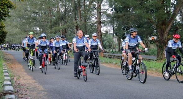 Wali Kota Pangkalpinang Ikuti Gowes Go Green Bangka 2022