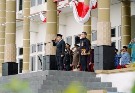 Wali Kota Pangkalpinang Jadi Inspektur Upacara Hari Sumpah Pemuda