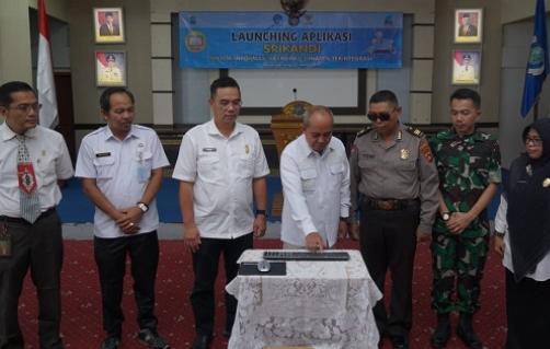 Wali Kota Pangkalpinang Launching Aplikasi SRIKANDI