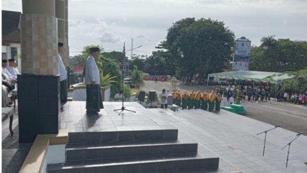 Wali Kota Pangkalpinang Pimpin Upacara Hari Santri