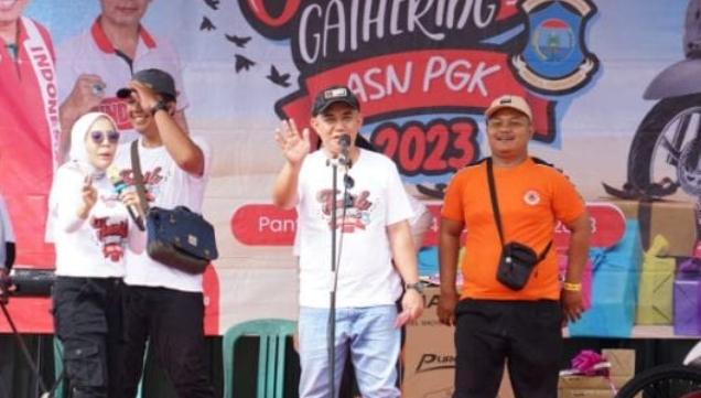 Walikota Molen Hadiri Kegiatan Family Gathering Pemkot Pangkalpinang