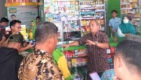 Walikota Pangkalpinang, Maulan Aklil bersama Forkopimda sidak  pengecekan stock masker ke sejumlah Apotek dan Rumah Sakit Umum kota Pangkalpinang, kamis (05/03/2020).
