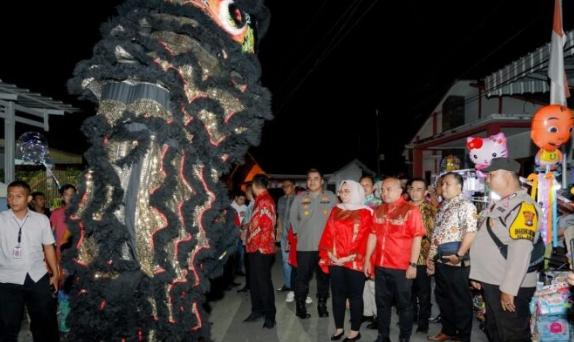 Walikota Pangkalpinang Meriahkan Imlek 2023 di Kampung Bintang