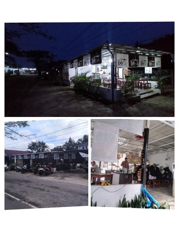 Warkop 66 Jadi Tempat Nongkrong di Jalan Padang Baru Bangka Tengah